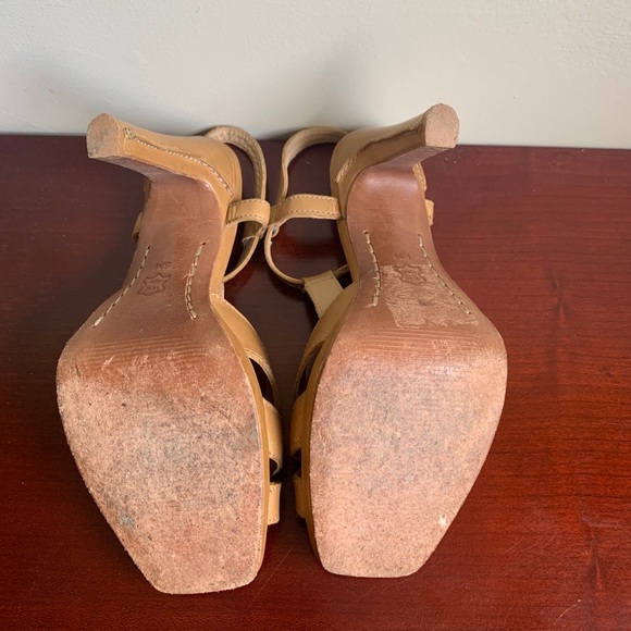 Michael Kors Nude Leather Heels - Picture 5 of 5